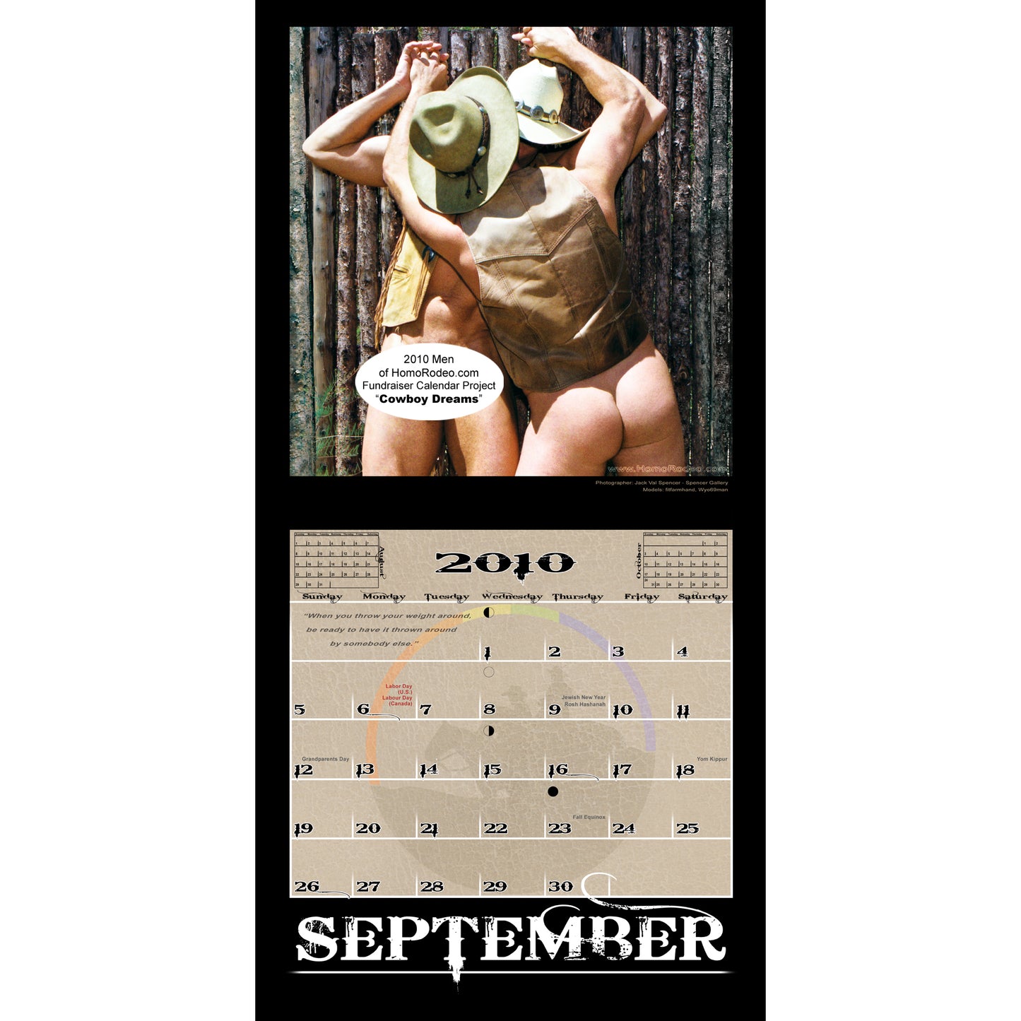 Calendars - 2010 Cowboy Dreams *Full-nude image 10