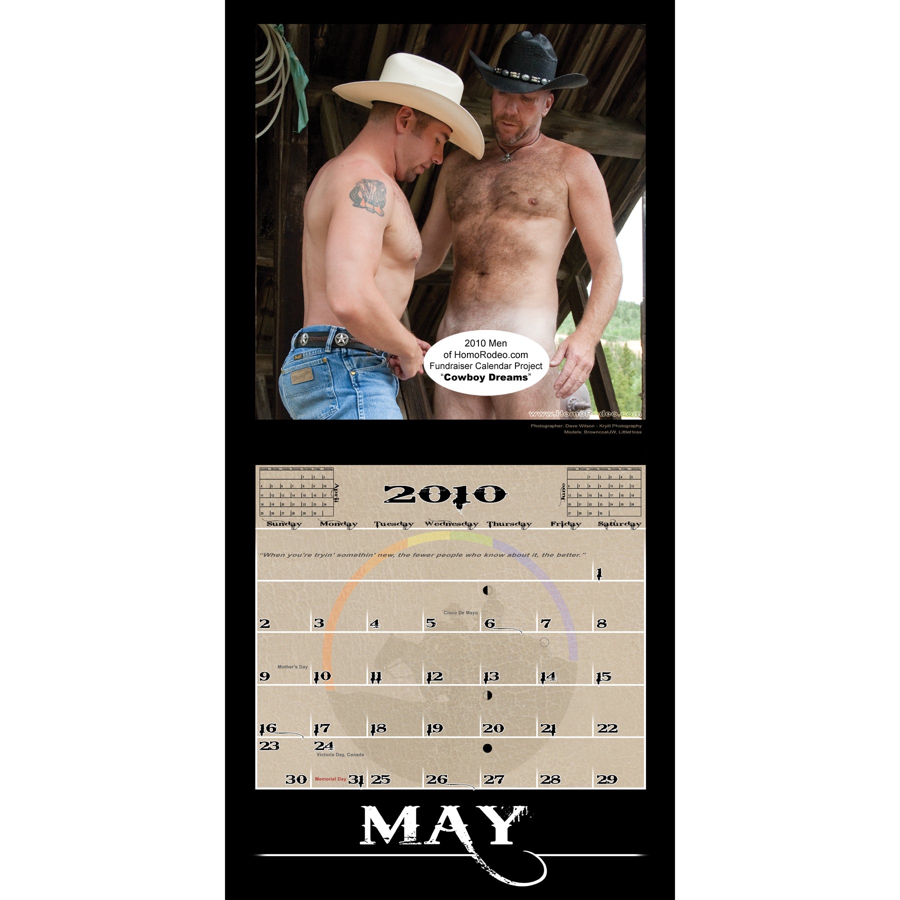 Calendars - 2010 Cowboy Dreams *Full-nude image 6