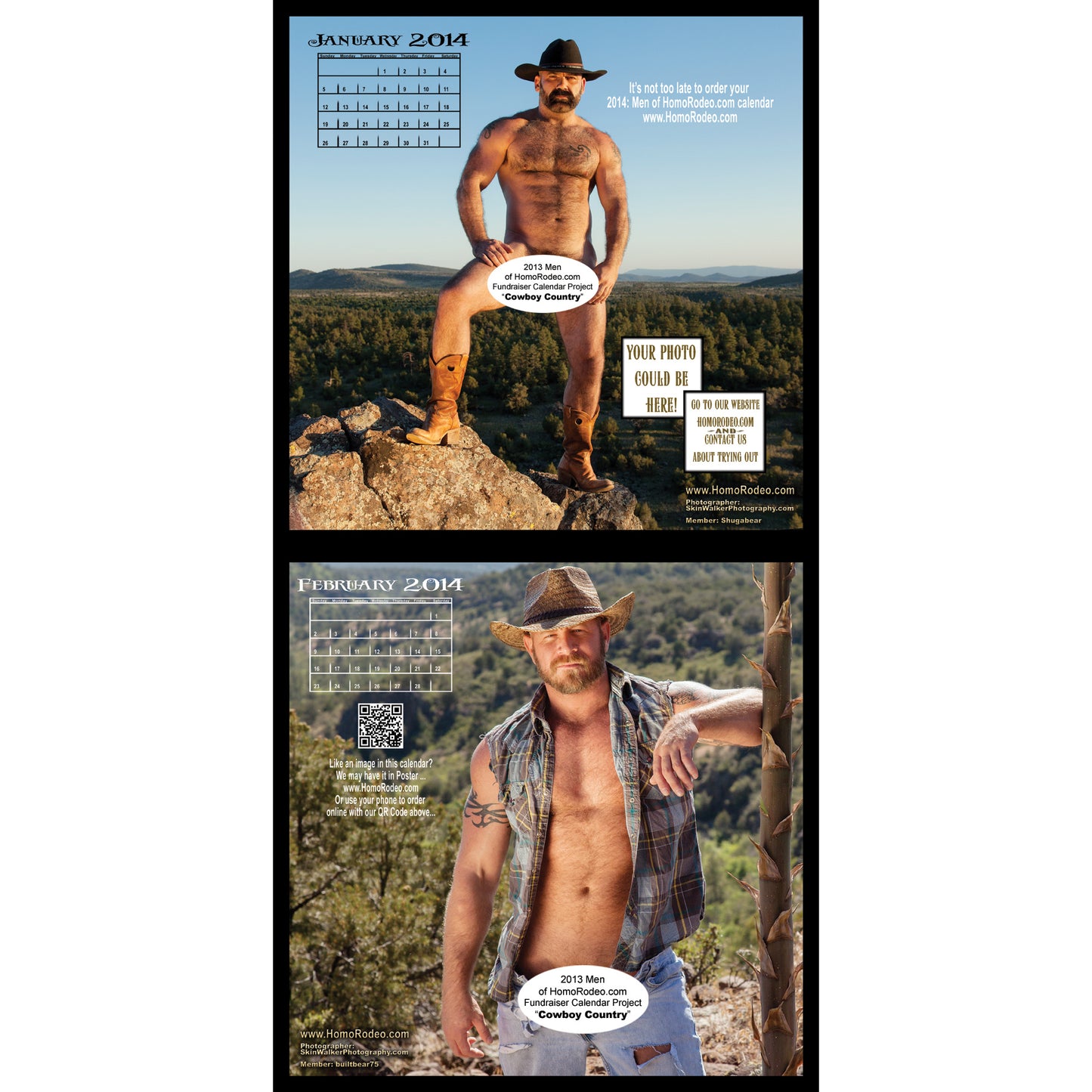 Calendars - 2013 Cowboy Country *Full-nude image 14