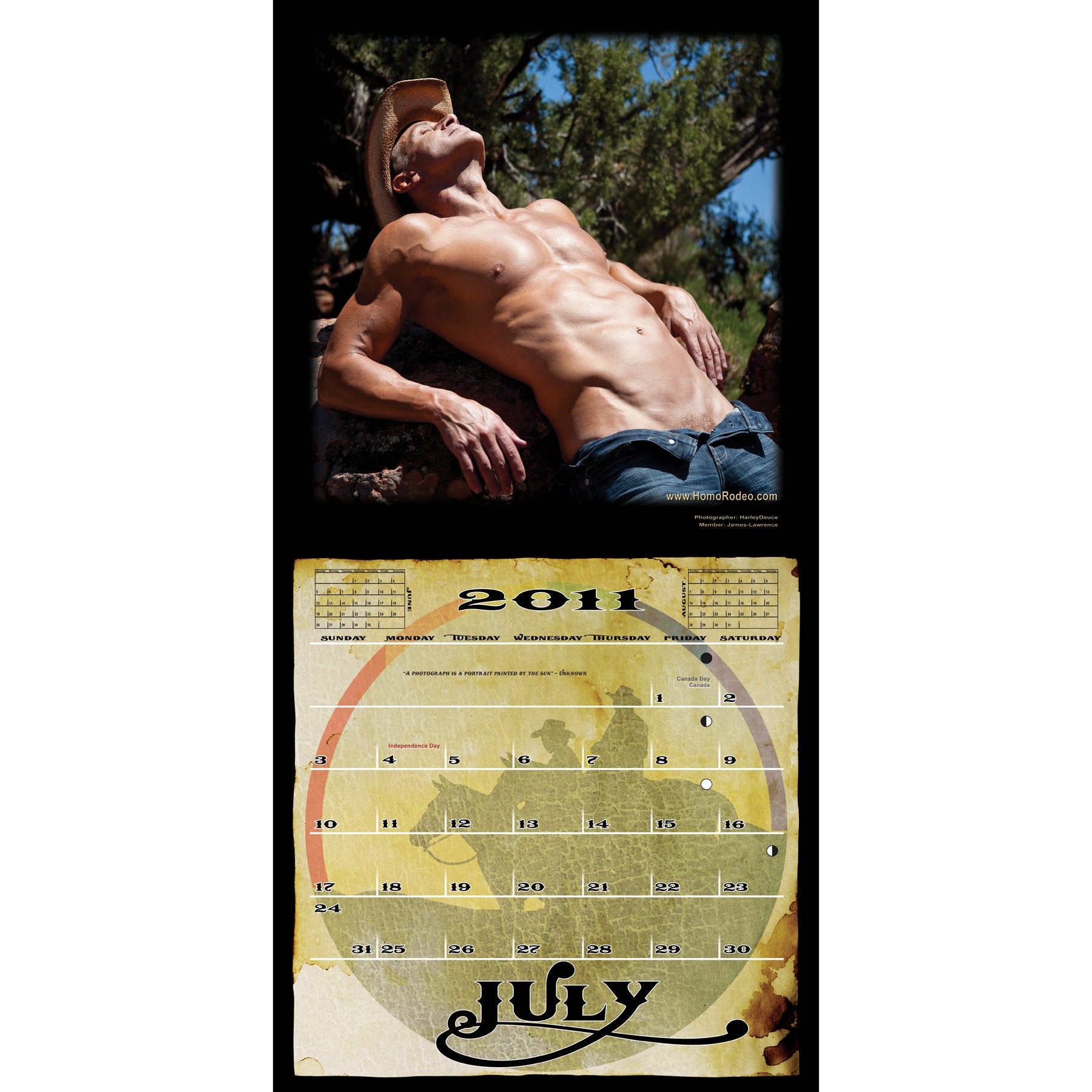 Calendars - 2011 Cowboy Desire *Semi-nude image 8