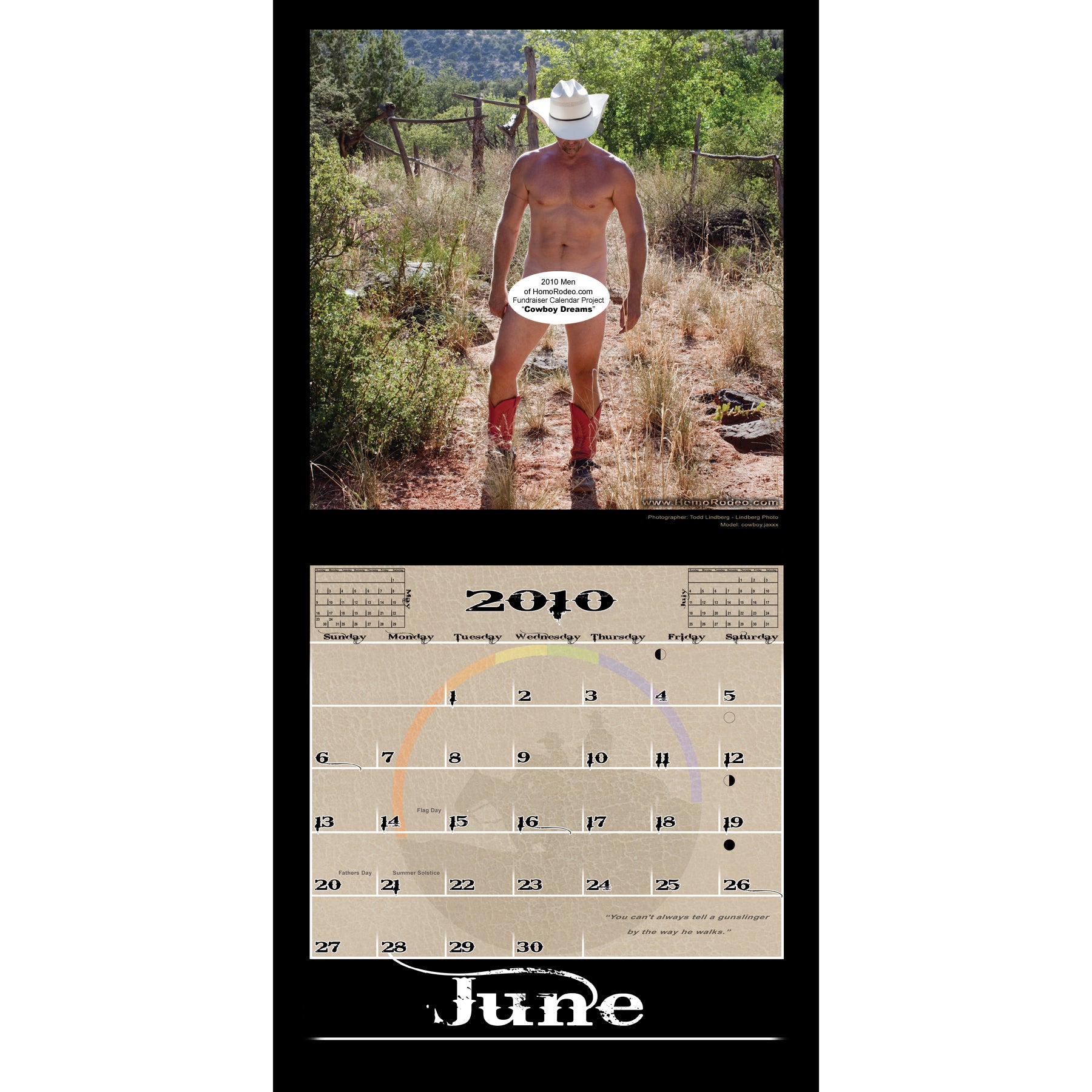 Calendars - 2010 Cowboy Dreams *Full-nude image 7