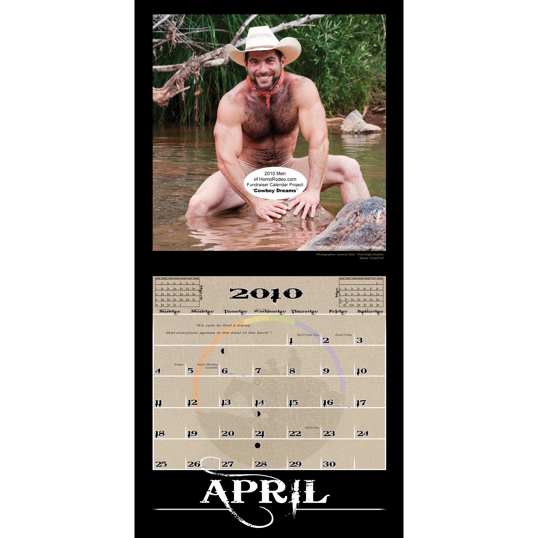 Calendars - 2010 Cowboy Dreams *Full-nude image 5