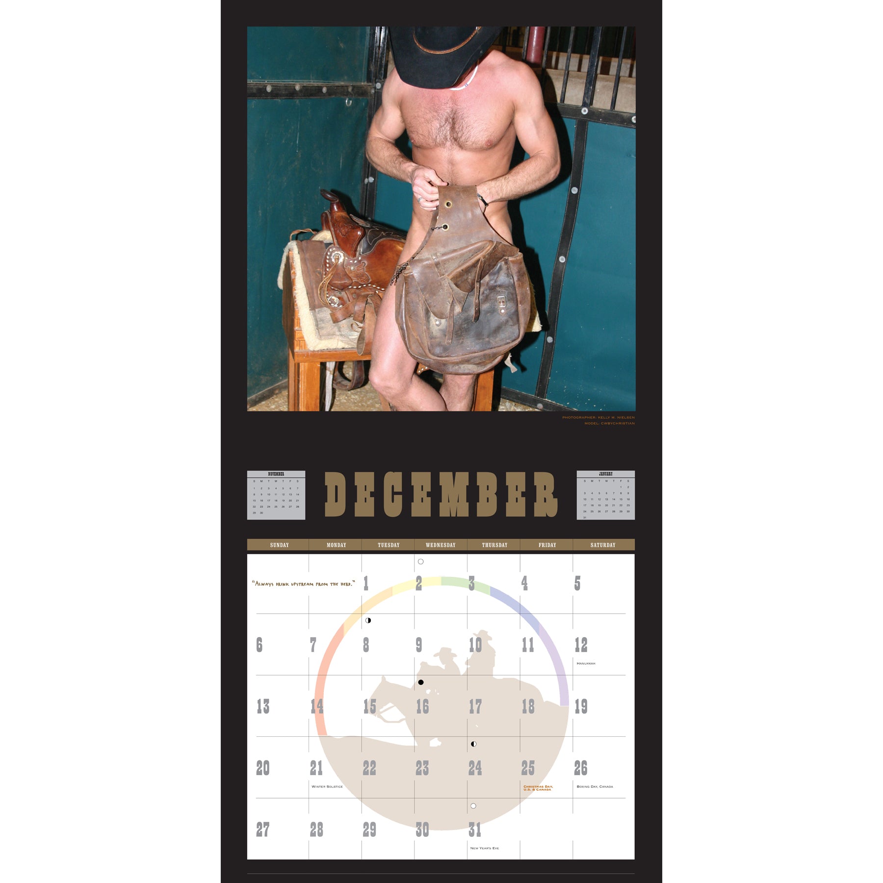 Calendars - 2009 Cowboy Fuel *Semi-nude image 13