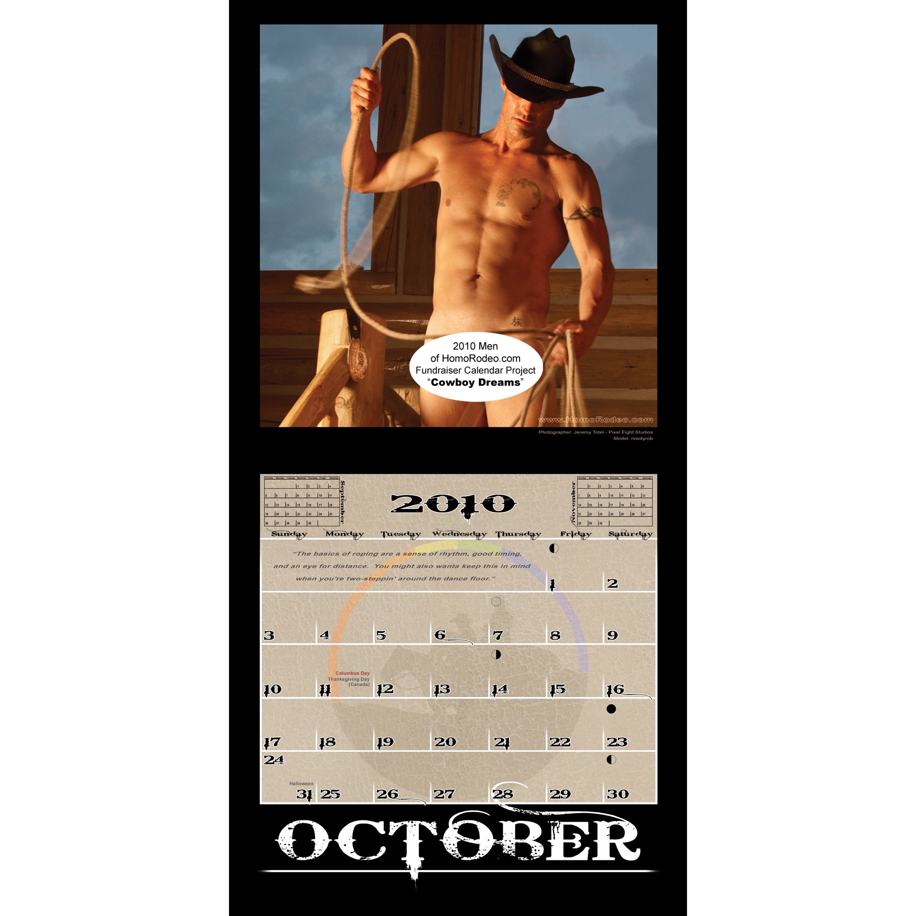Calendars - 2010 Cowboy Dreams *Full-nude image 11