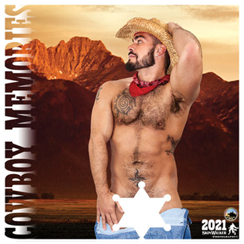 Calendars - 2021 Calendar Nude "Cowboy Memories" 1' x 2' image 0