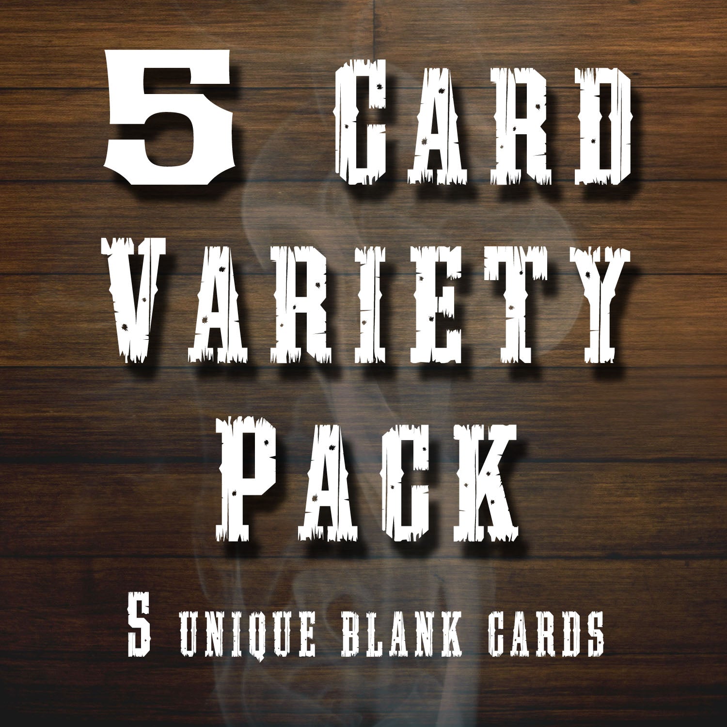 Variety - Blank Cards (5/package) image 0